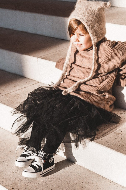 Високі дитячі кросівки на блискавці BIG STAR HH374084 Чорні