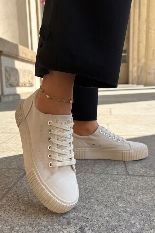 Жіночі Текстильні Кросівки Big Star RR274407 Бежеві