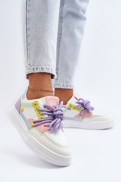 Жіночі кросівки з еко шкіри Multicolor Avanalis