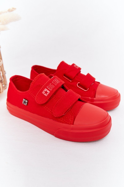 Дитячі кросівки на липучці Big Star FF374097 Red