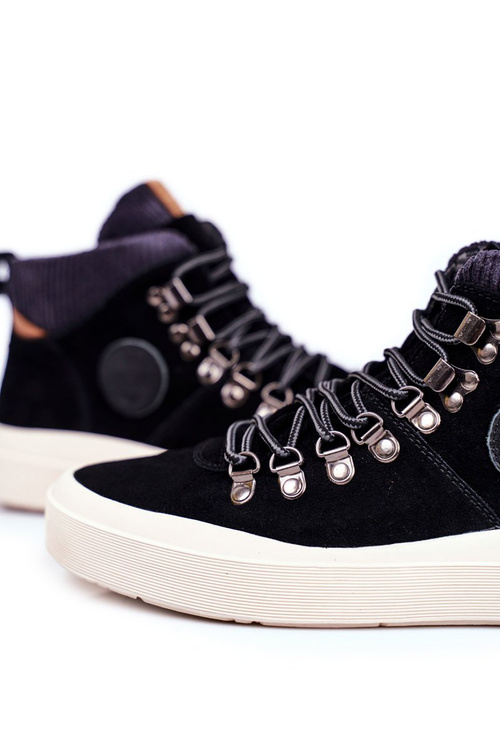 Чоловічі замшеві кросівки Big Star Black GG174330