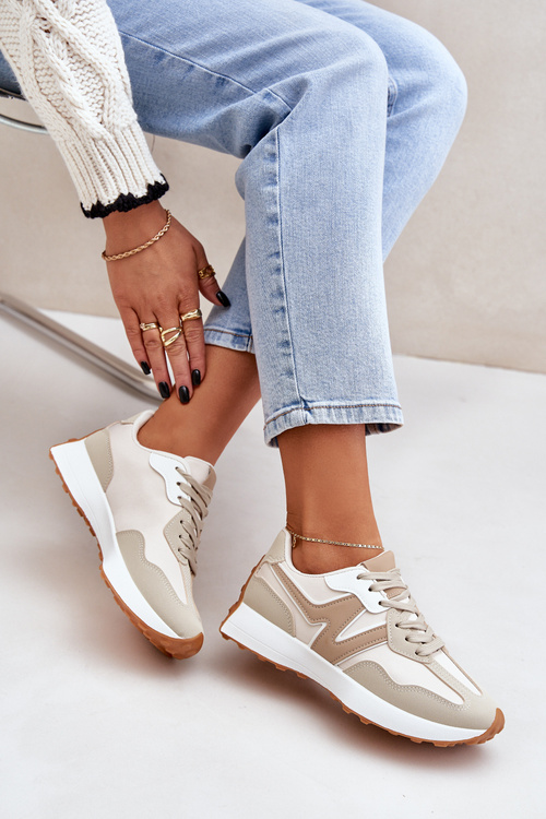 Жіночі Спортивні Кросівки Бежеві Britma