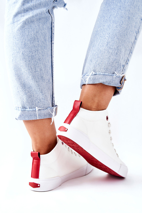 Жіночі високі кросівки Cross Jeans II2R4033C білі