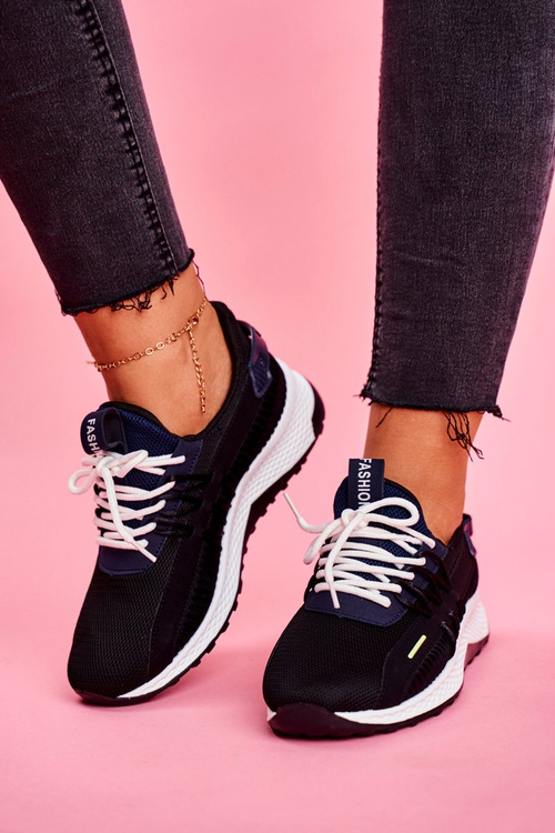 Жіноче спортивне взуття Кросівки Чорні Pamela