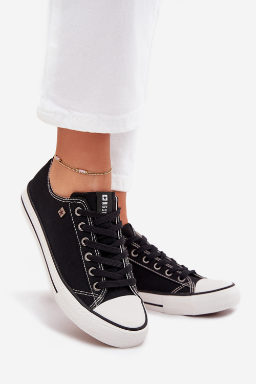 Жіночі Низькі Кросівки Big Star DD274A236 Чорні