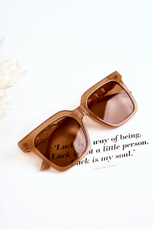 Модні сонцезахисні окуляри V120043 Nude