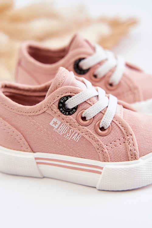 Дитячі низькі кросівки Big Star JJ374161 Рожеві