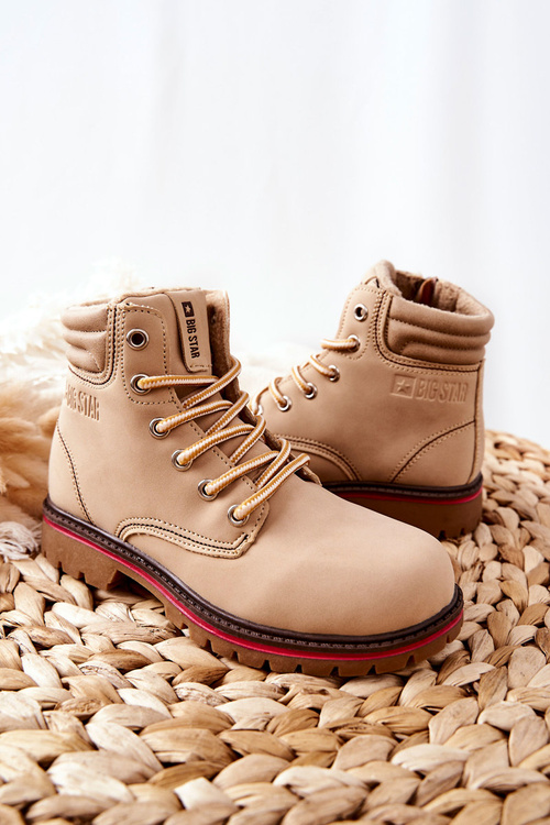Дитячі черевики Trapper Big Star BB374126BS Бежеві