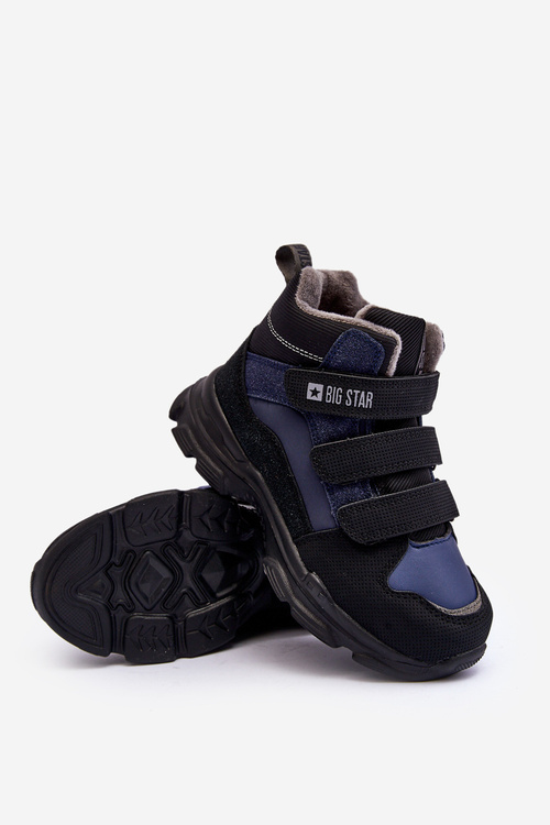 Дитячі снігові черевики Trapper Insulated Navy Big Star MM374172