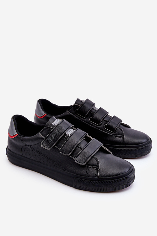 Чоловічі кросівки на липучці Big Star LL174633 Чорні