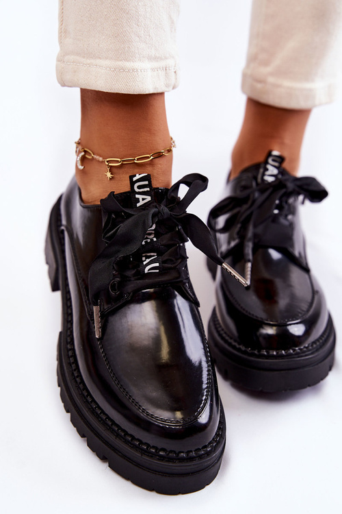 Туфлі жіночі лаковані La.Fi 210004B-NL Чорні