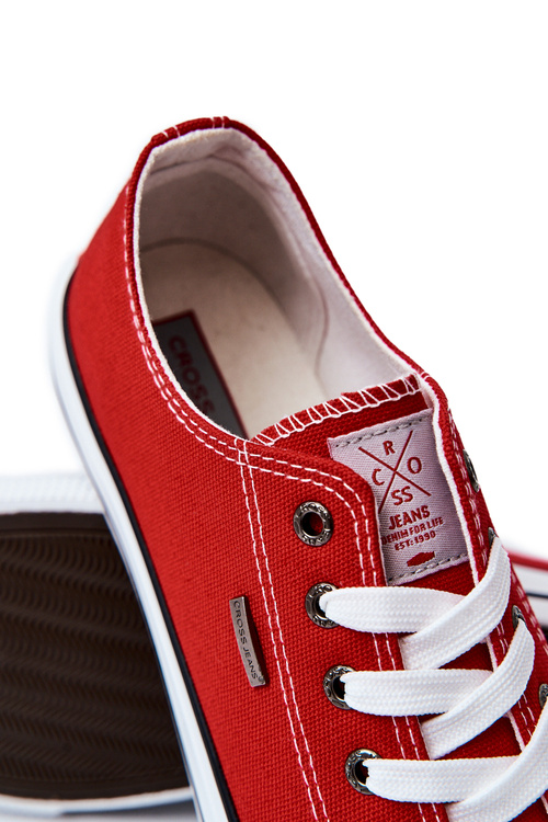 Чоловічі класичні кросівки Cross Jeans JJ1R4002C червоні