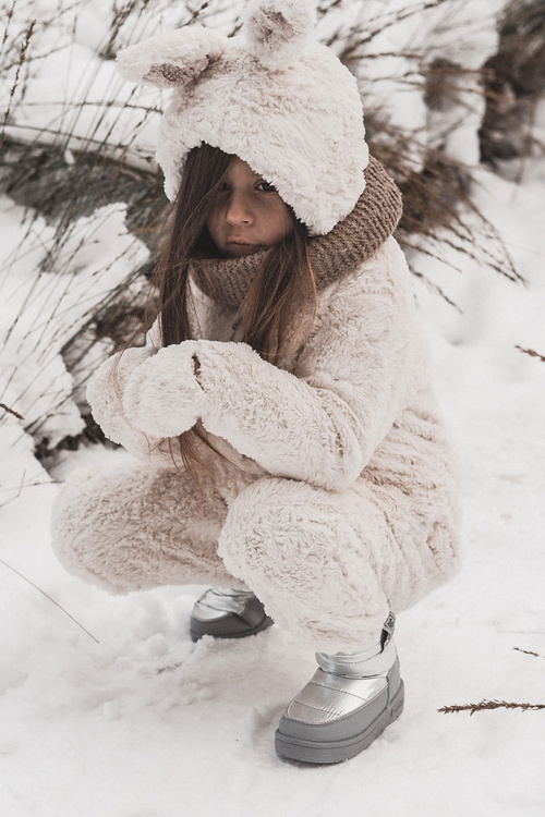 Дитячі снігові черевики Big Star KK374218 Grey-Silver