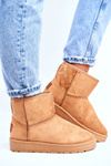 Жіночі теплі зимові черевики Suede Big Star Brown GG274559