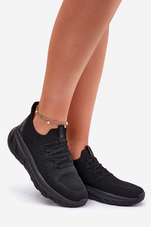 Сліпони Легкі Спортивні Жіночі Черевики Big Star RR274A132 HI-POLY SYSTEM Чорні