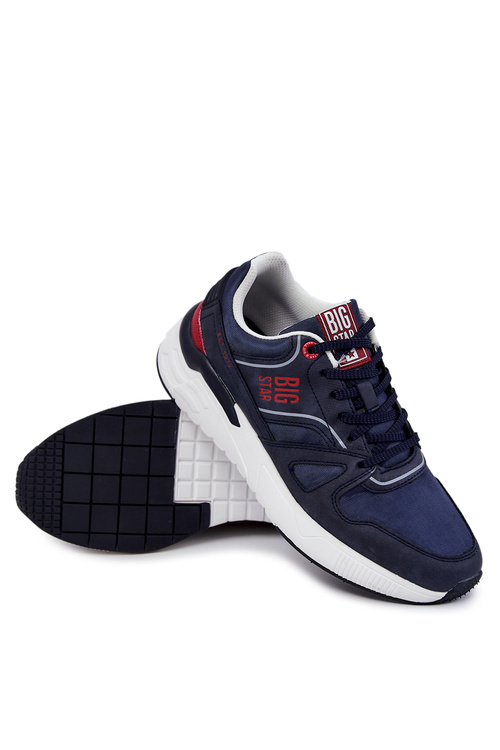 Чоловічі кросівки Big Star JJ174277 Темно-сині