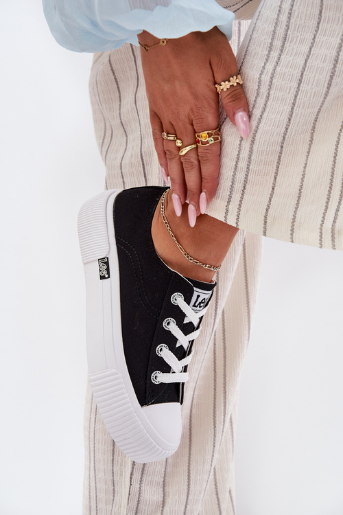 Жіночі Кросівки На Платформі Чорні LEE ISLA C WOMEN LOW 50251001