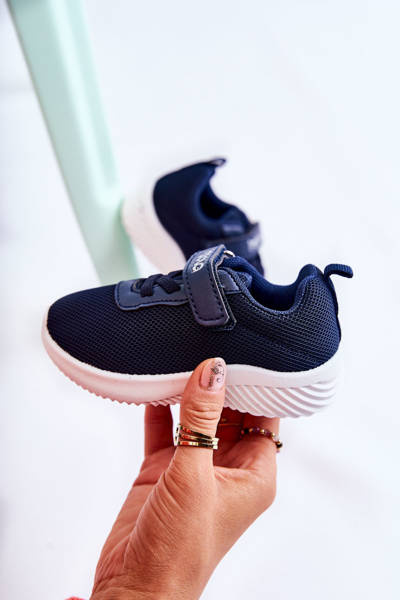 Дитяче спортивне взуття на липучці Blue Lexy