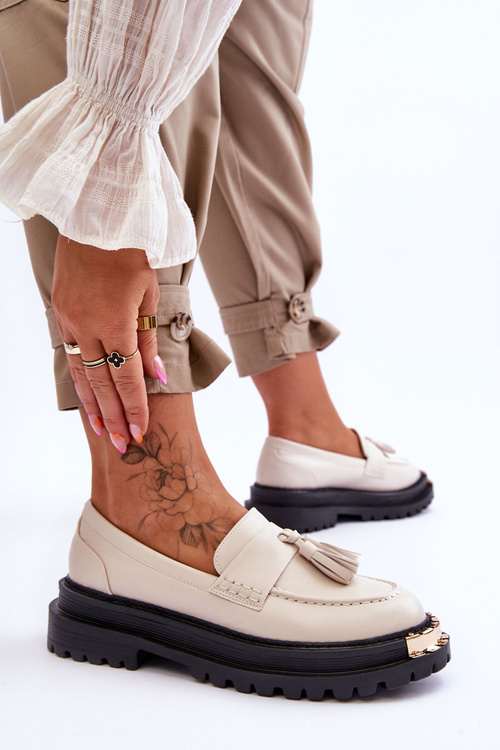 Класичні замшеві лофери з прикрасами Violet Monaro