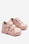 Шкіряні чоботи на шнурівці з метеликом, рожеві Avi
