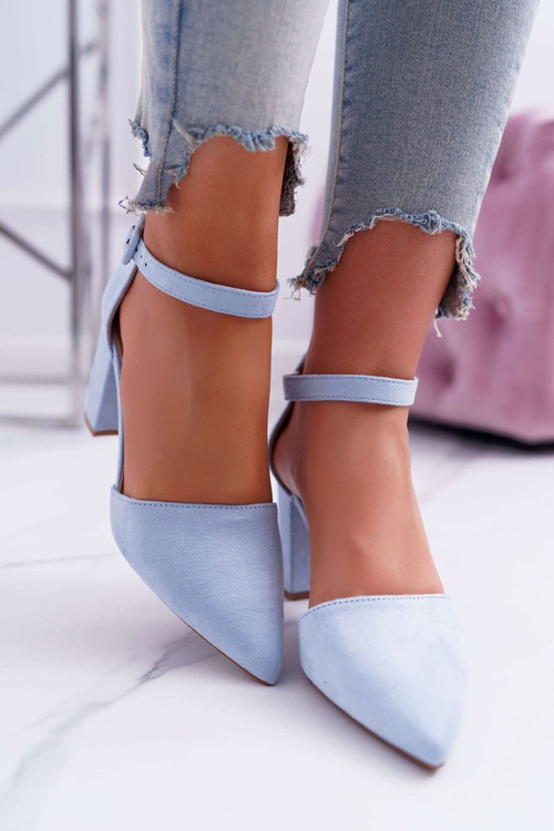 Жіночі туфлі на шпильці Blue MadamStyle