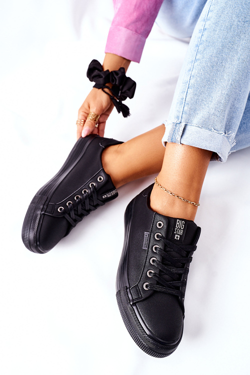 Жіночі кросівки на платформі BIG STAR II274345 Чорні