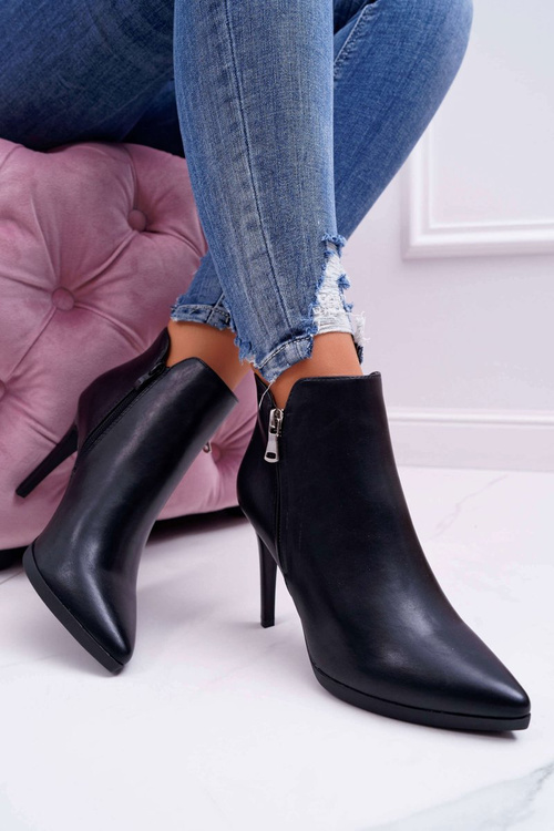 Чоботи жіночі на шпильці Sergio Leone BT502