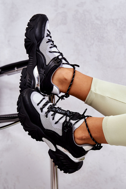 Жіноче спортивне взуття Memory Foam System Big Star KK274053 чорно-сірий