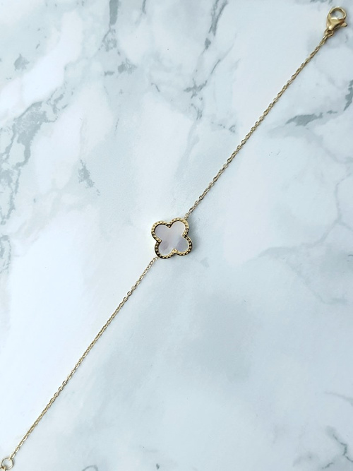 Жіночий браслет-ланцюжок Flower Gold Selene