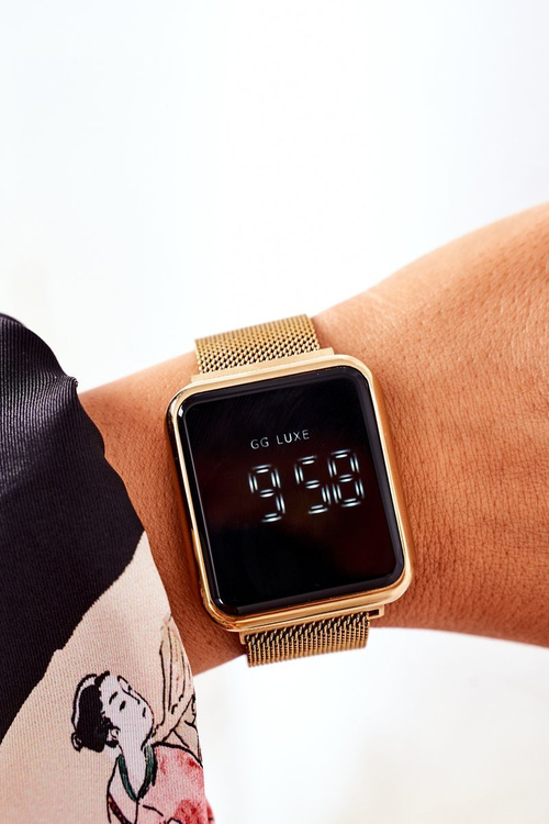 Цифровий годинник GG Luxe Gold