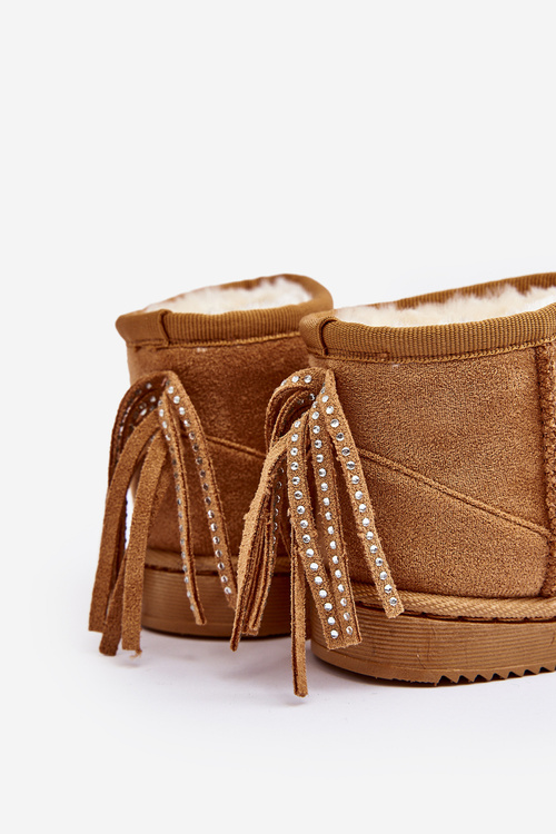 Дитячі утеплені сноуборди з бахромою Camel Mikyla