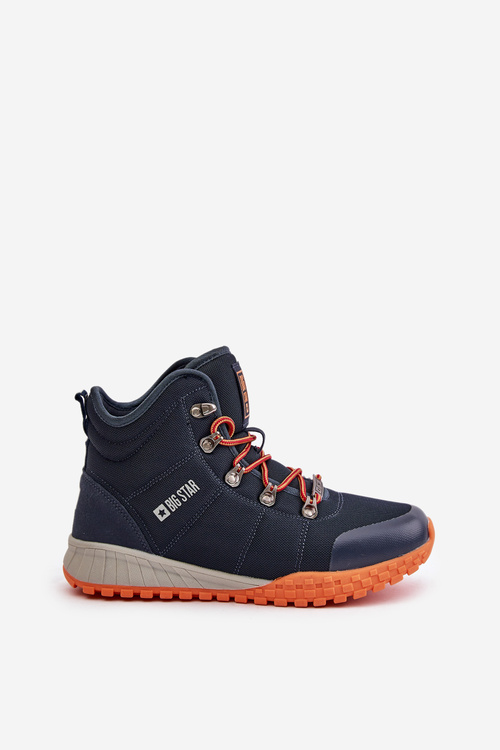 Жіночі ботильйони Спортивне взуття Big Star KK274215 Memory Foam System Navy