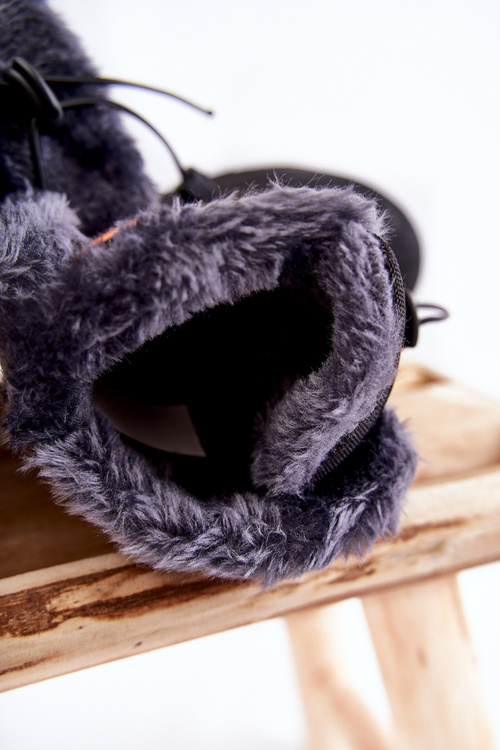 Дитячі зимові черевики Lee Cooper LCJ-21-44-0524 Чорні