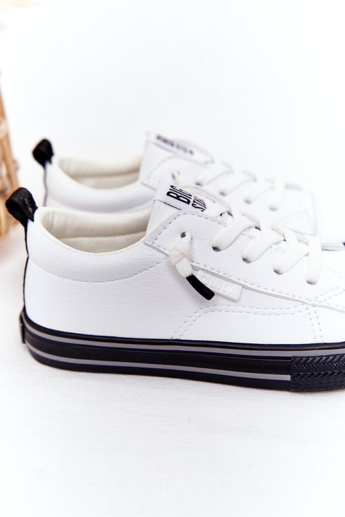 Дитячі шкіряні кросівки BIG STAR HH374037 Білі