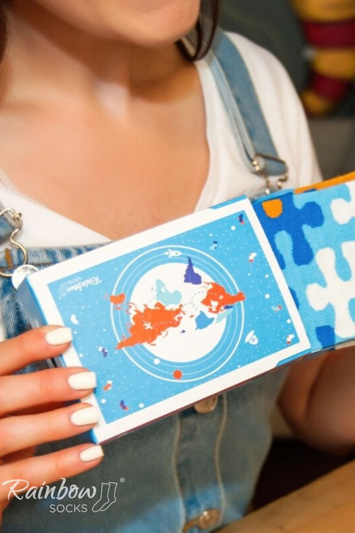 Шкарпетки PUZZLE Rainbow Socks