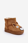 Дитячі утеплені чоботи Snow Boots Camel Vavena