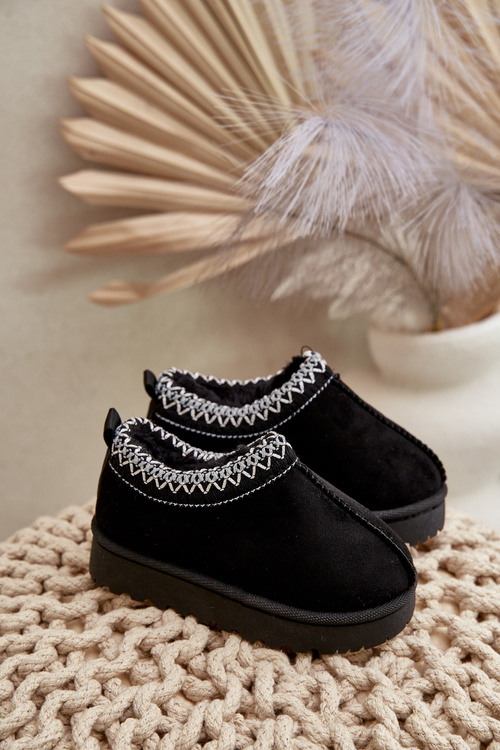 Снігові черевики дитячі на платформі з утепленим хутром Верблюжа Вілабрія