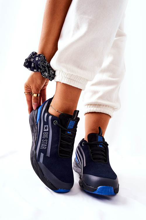 Шкіряне спортивне взуття Big Star II274459 Navy