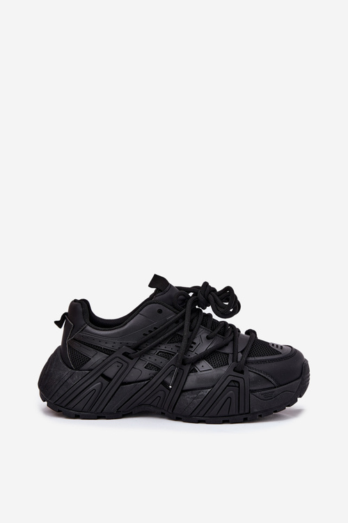 Жіночі Кросівки З Подвійним Шнурівкою Чорні Onivetta