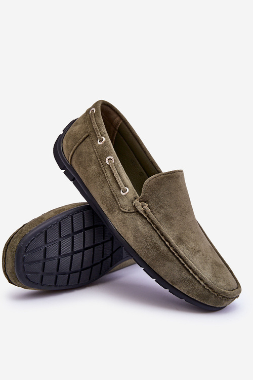Чоловічі замшеві лофери Green Rayan