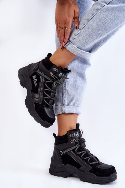 Жіноче трекінгове взуття Trappers Lee Cooper LCJ-22-31-1441 чорний