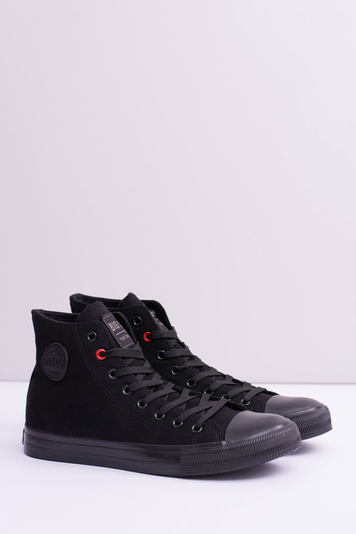 Чоловічі чорні кросівки Big Star High T174111