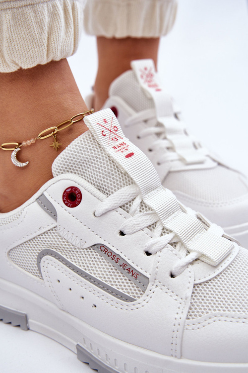 Жіночі низькі кросівки Cross Jeans LL2R4011C білі