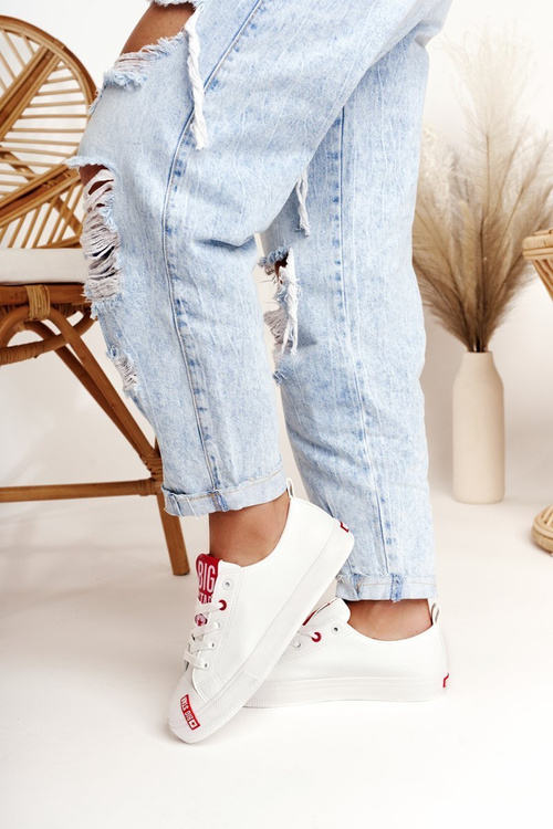 Жіночі шкіряні кросівки BIG STAR EE274302 Білі