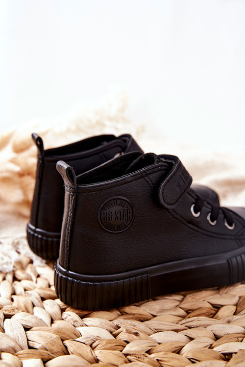 Дитячі кросівки на липучці BIG STAR II374016 Чорні