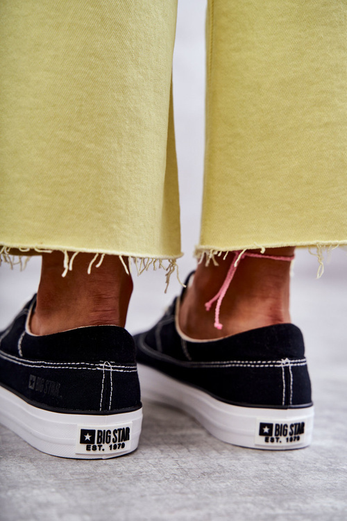 Жіночі тканинні кросівки Big Star KK274019 Чорні