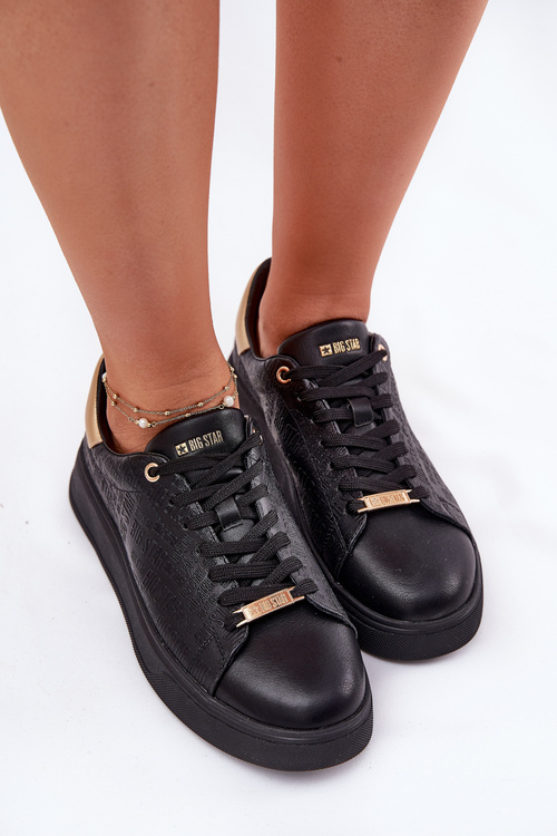 Жіночі Кросівки З Еко Шкіри Big Star RR274257 Чорні