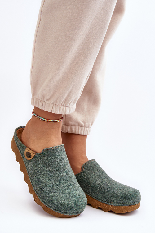 Жіноче домашнє взуття Profilactic Тапочки Inblu DK000011 Зелений