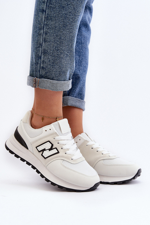 Жіночі білі спортивні кросівки Alettesa