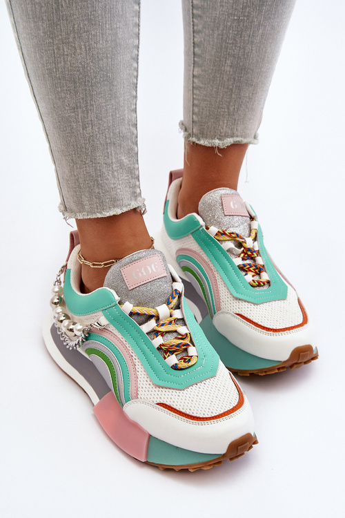 Жіночі кросівки з декором GOE NN2N4048 Multicolor